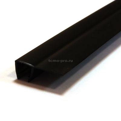 114-004-8 Профиль уплотнительный  BLACK 2.2м